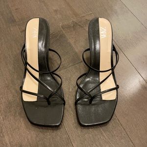 Black Zara Heels